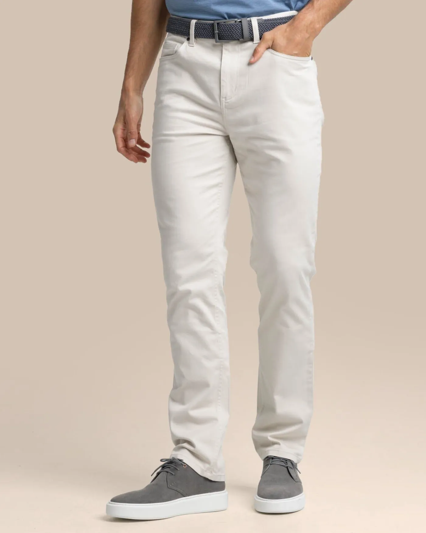 Flash Sale Southern Tide Sullivan Five Pocket Pant Stone