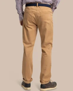 Flash Sale Southern Tide Sullivan Five Pocket Pant Hazelnut Khaki