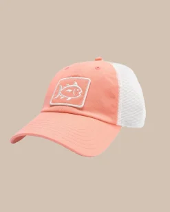 Fashion Southern Tide Sun Farer Skipjack Fly Patch Trucker Hat