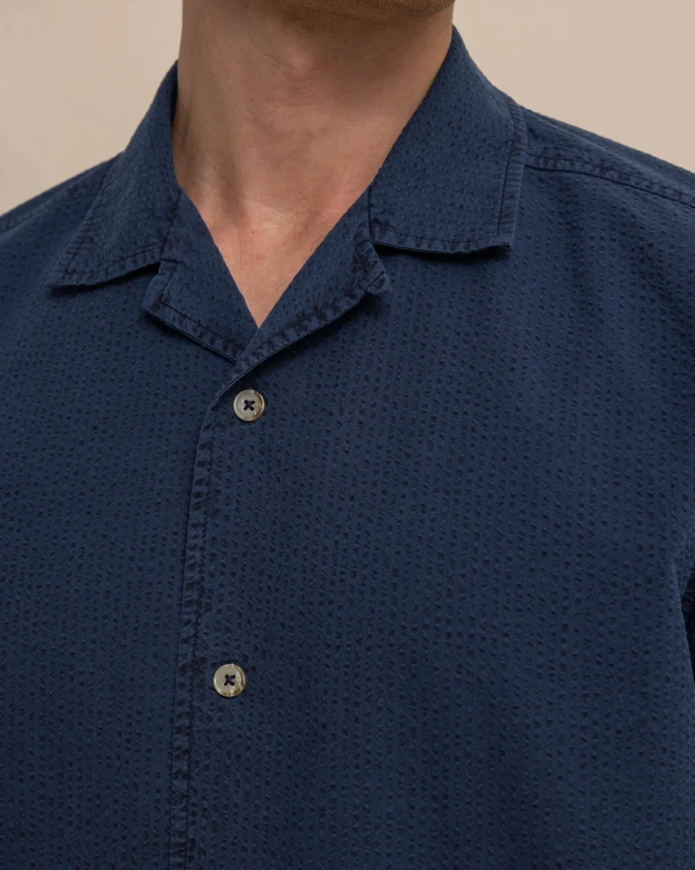 Clearance Southern Tide Sun Washed Seersucker Camp Short Sleeve Sport Shirt