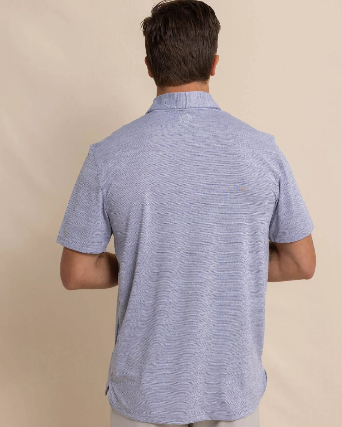 Cheap Southern Tide Team Colors Driver Spacedye Polo Shirt