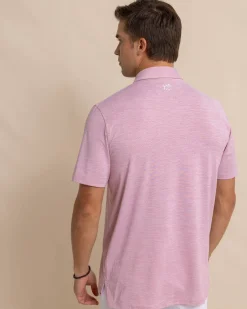 Cheap Southern Tide Team Colors Driver Spacedye Polo Shirt