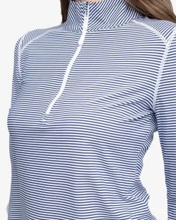 New Southern Tide Team Colors Runaround Quarter Zip Pull Over