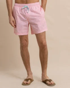 Sale Southern Tide That Floral Feeling Swim Trunk