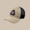 Store Southern Tide Tidal Wave Trucker Hat Stone