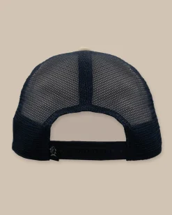 Store Southern Tide Tidal Wave Trucker Hat Stone