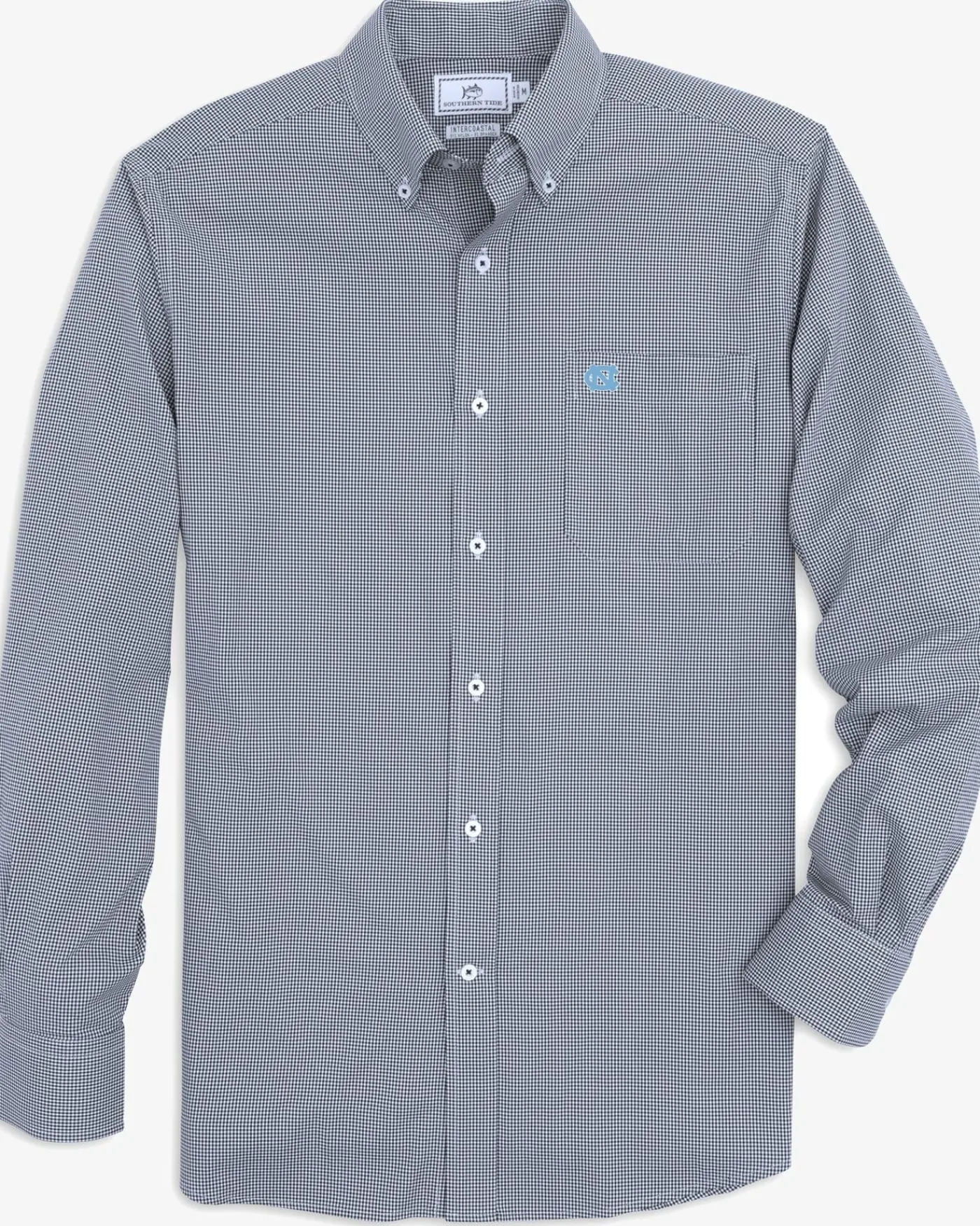 Best Southern Tide Unc Tar Heels Gingham Button Down Shirt