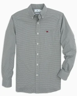 Best Sale Southern Tide Usc Gamecocks Gingham Button Down Shirt