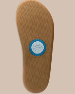 Flash Sale Southern Tide Womens Leather Weekend Flipjacks Seashore