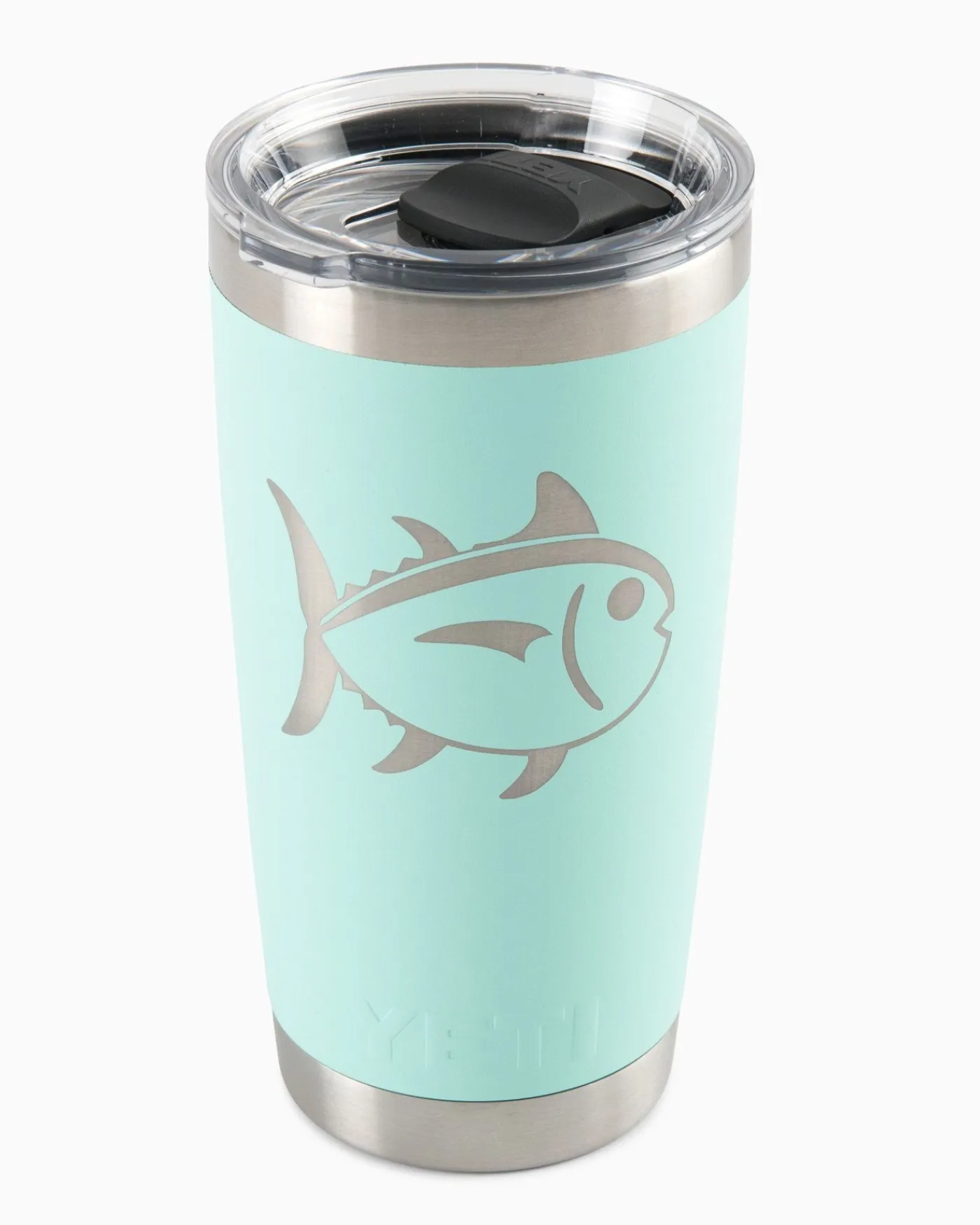 Fashion Southern Tide Yeti Rambler 20 Oz Skipjack Tumbler Seafoam